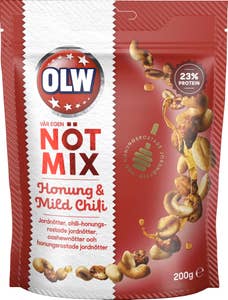 OLW Nötmix Honung & Mild Chili