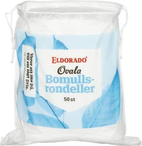 Eldorado Bomullsrondeller Ovala