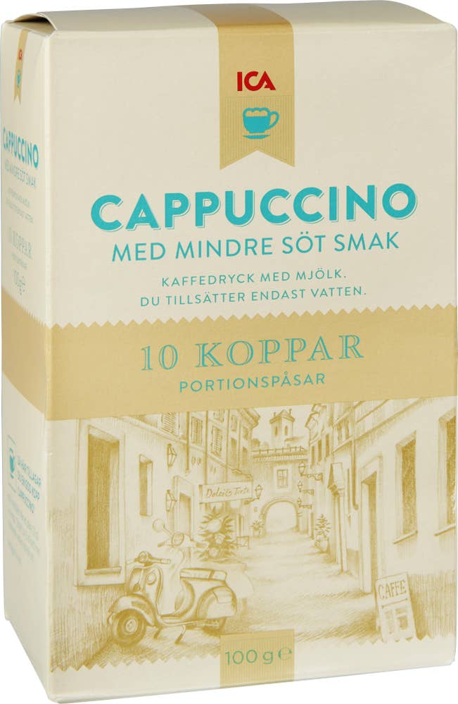 Ej sorterad Cappuccino osockrad Ica