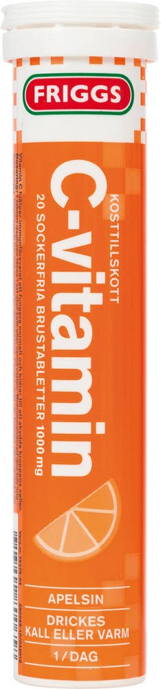 Ej sorterad C-Vitamin apelsin 20st Friggs