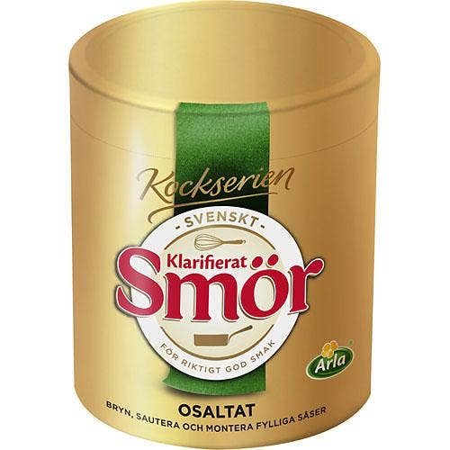 Svenskt Smör från Arla Kockserien Smör Osaltad Klarifierat Arla
