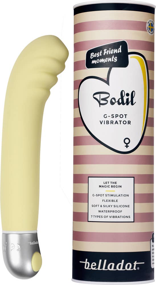Belladot Bodil G-vibrator Gul