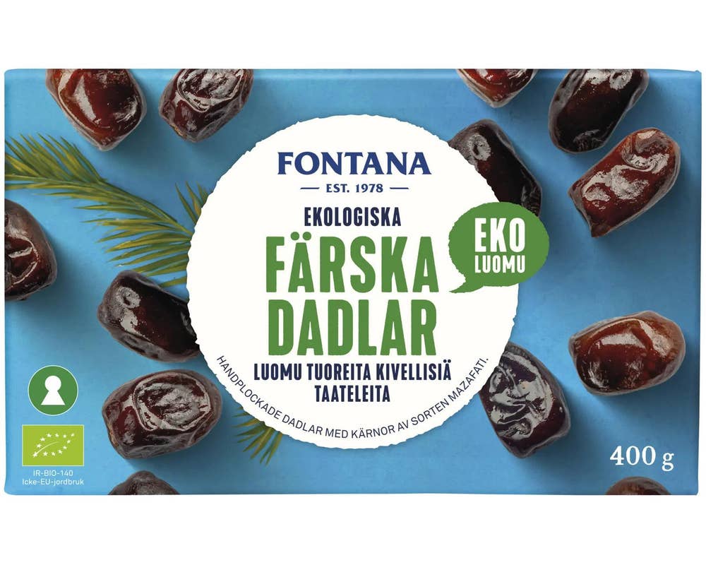 Fontana Färska Dadlar EKO Klass1 Iran