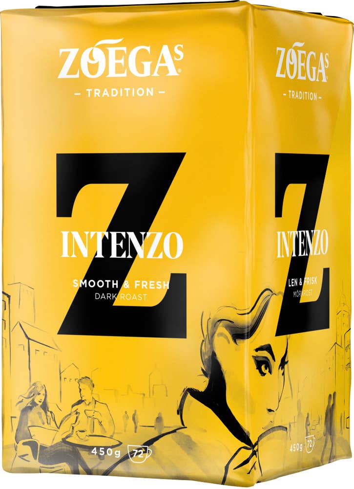 ZOÉGAS Bryggkaffe Intenzo Mörkrost
