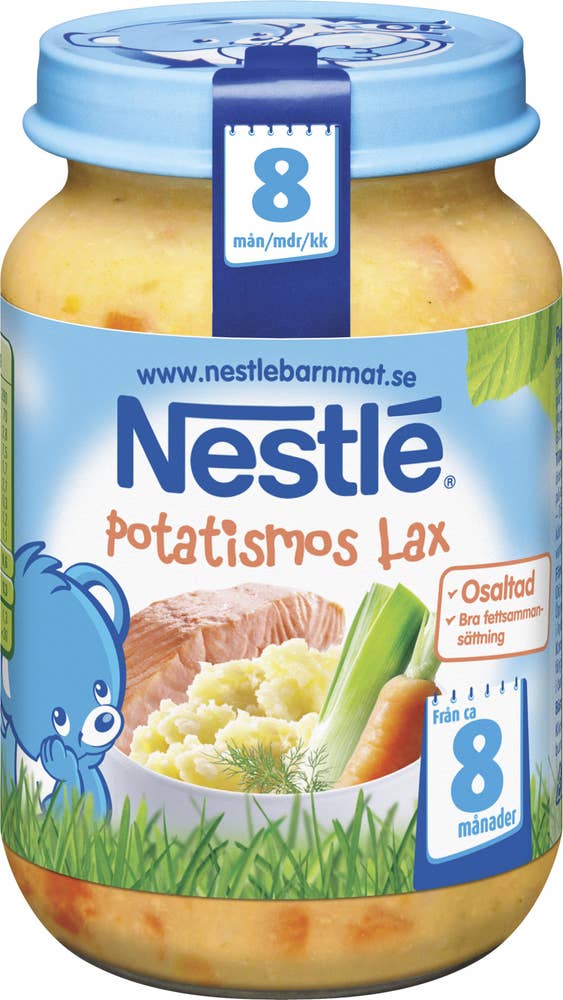 Nestlé Barnmat Potatismos Lax 8M