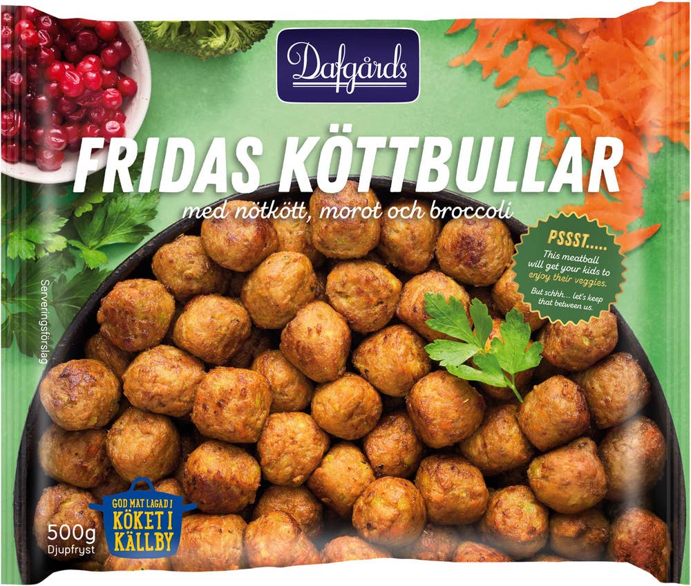 Dafgårds Fridas Köttbullar Fryst