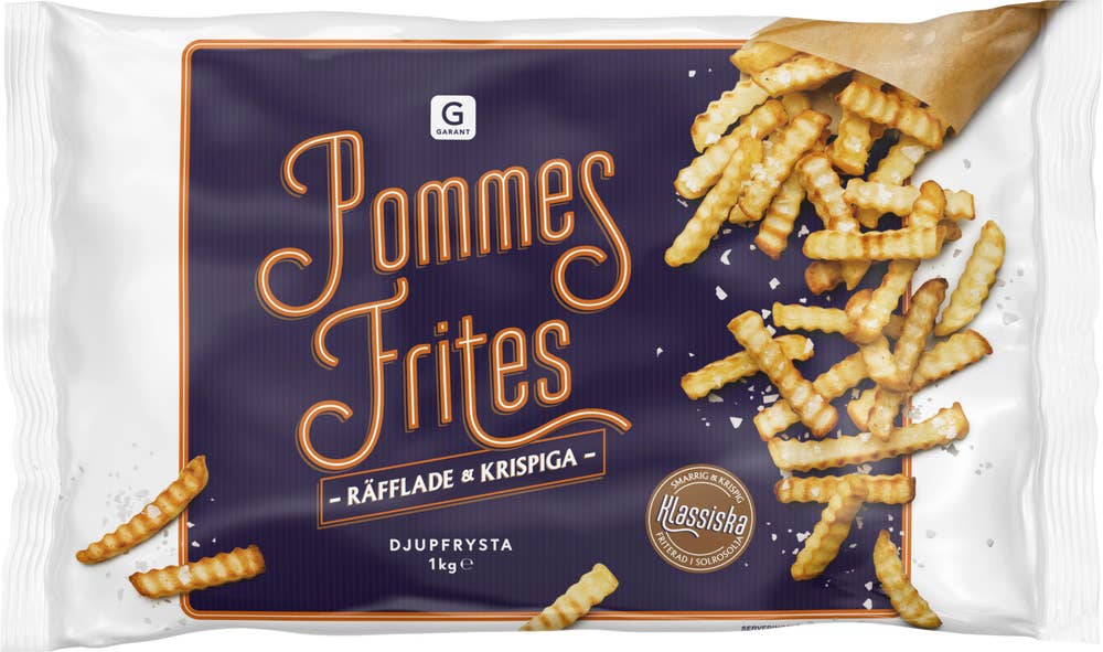 Pommes Frites Fryst