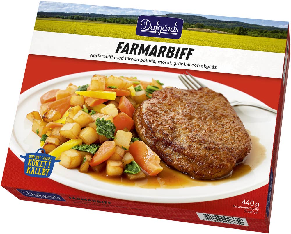 Ej sorterad Fryst Farmarbiff Dafgård