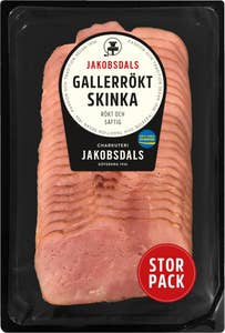 Jakobsdals Bror Jakobs Gallerrökt Skinka