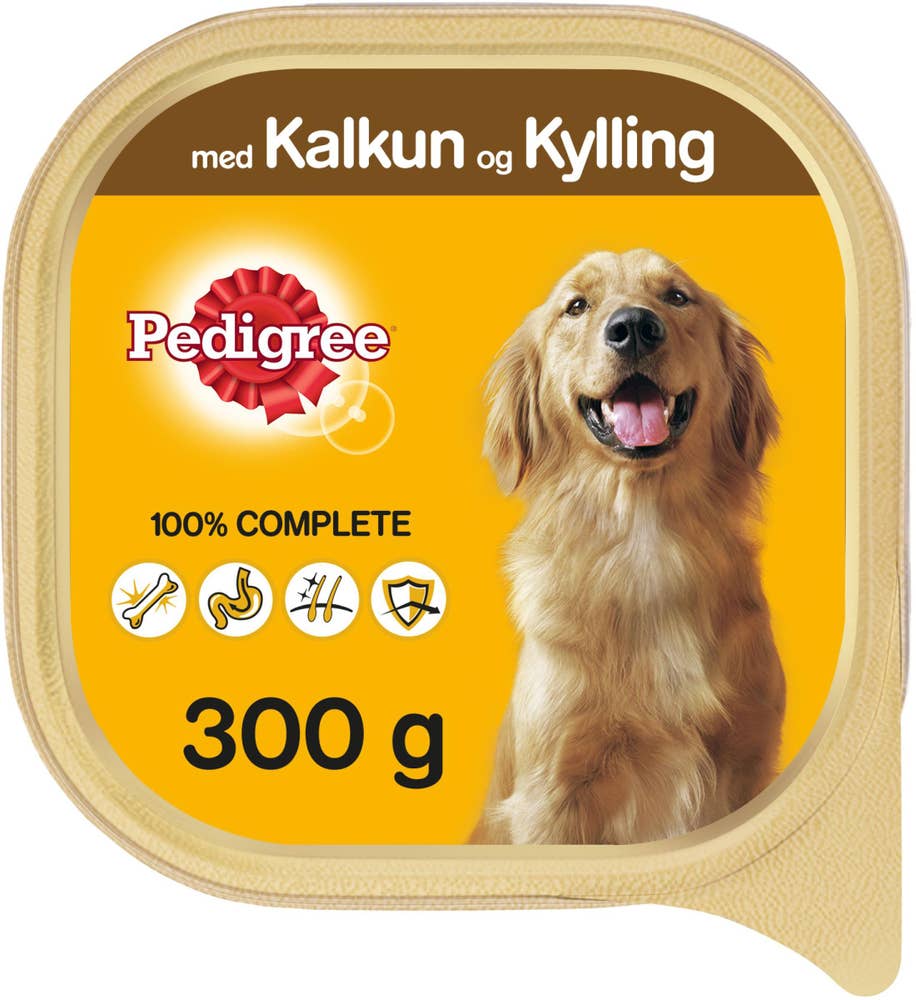 Pedigree Bägare Kyckling/Kalk 300g Pedigree