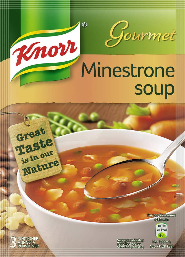 Knorr Italiensk Minestronesoppa 3-port