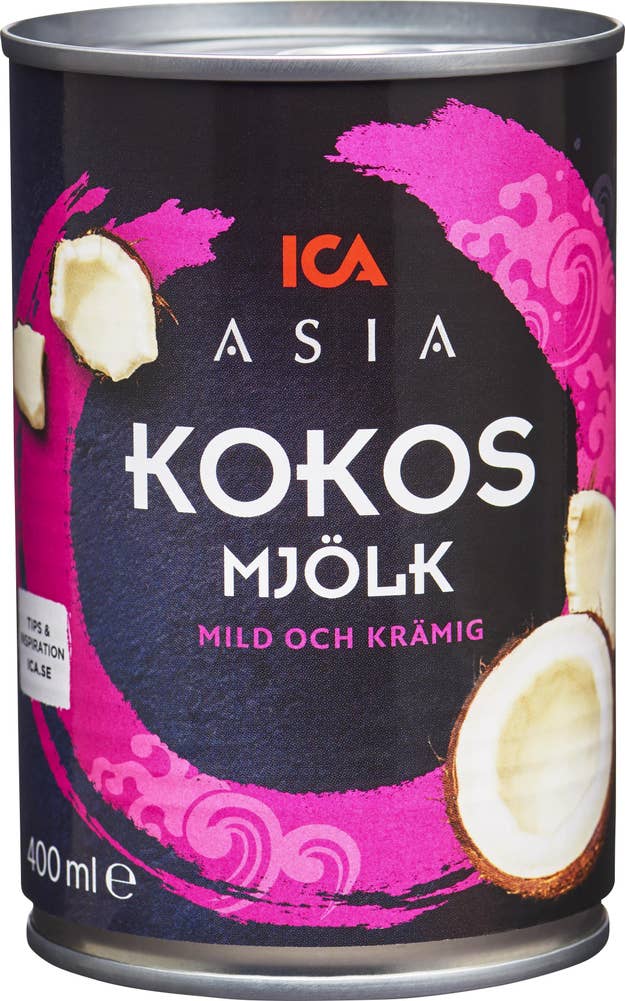 Ej sorterad Kokosmjölk Ica Asia