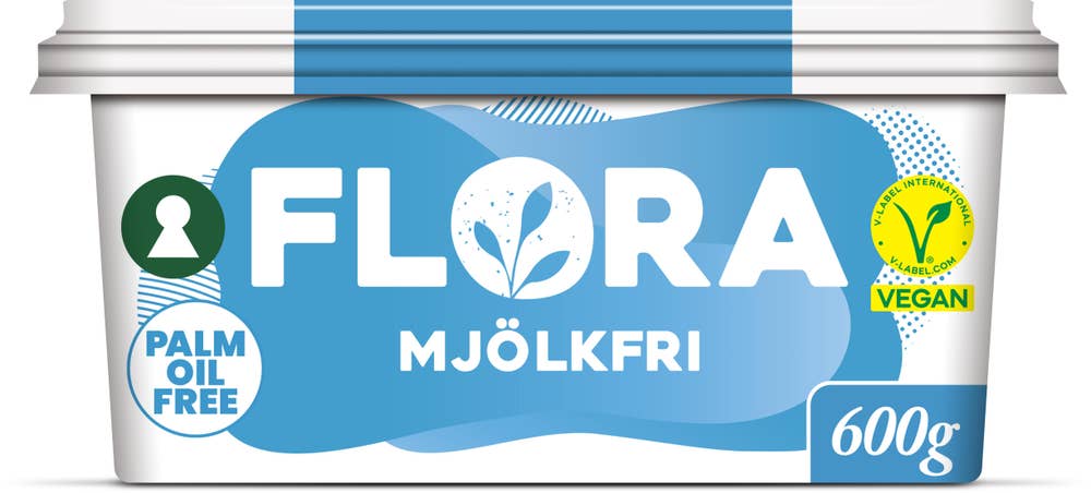 Flora Mjölkfri 60%