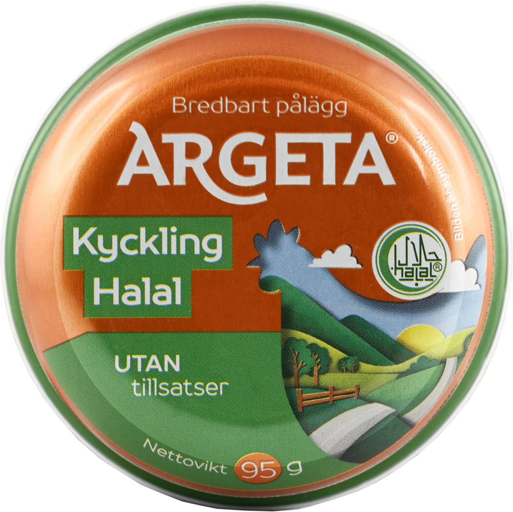 Argeta Kycklingpastej Halal Argeta