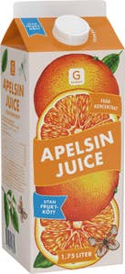 Garant Juice Apelsin utan fruktkött