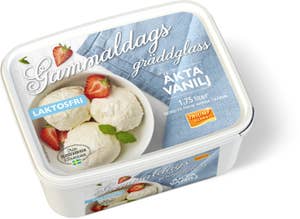 Triumf Glass Gräddglass Vanilj Laktosfri