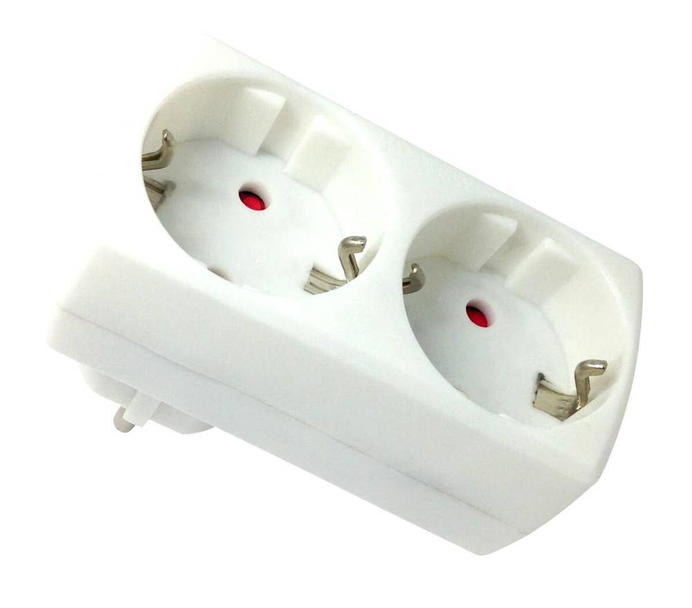 Clas Ohlson Förgreningskontakt 2-Vägs Clas Ohlson