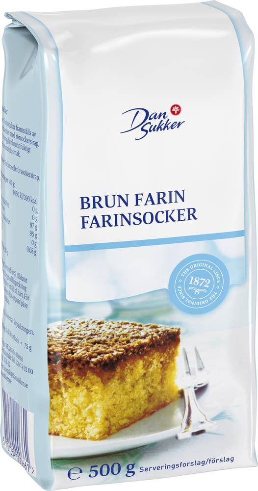 Dan Sukker Brun Farinsocker Dansukker