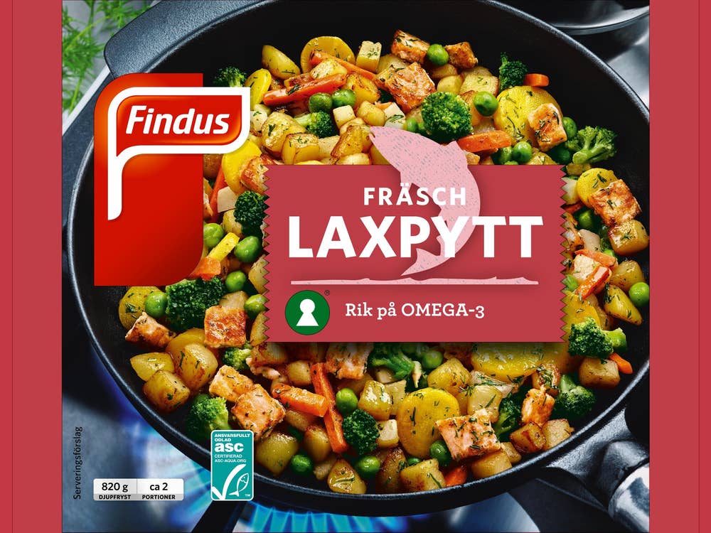 Findus Laxpytt Fryst ASC