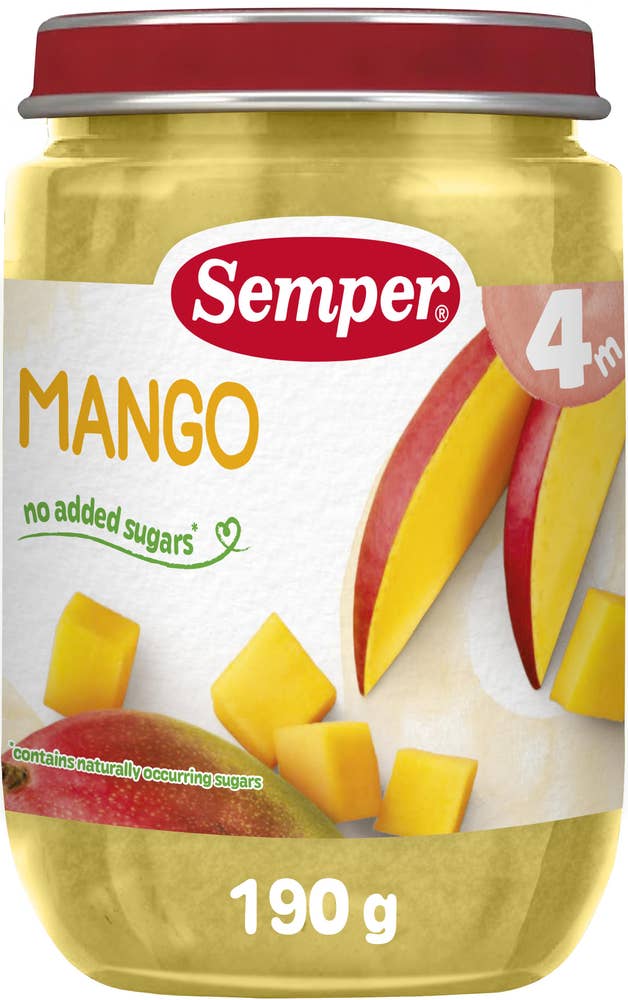 Semper Puré Mango +4M