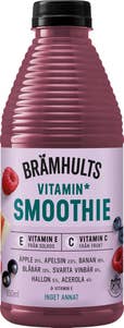 Brämhults Smoothie Vitamin Äpple, Banan, Blåbär & Acerola