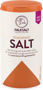 Hushållssalt med Jod