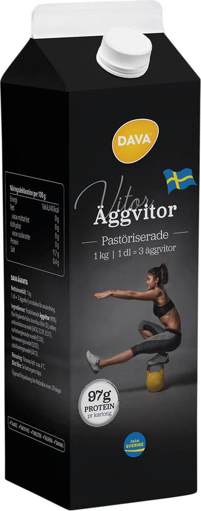 DAVA Flytande Äggvitor