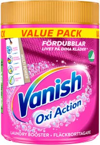 Vanish Fläckborttagningspulver Oxi Action Storpack