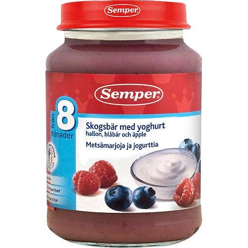 Semper Skogsbär med Yoghurt 8M
