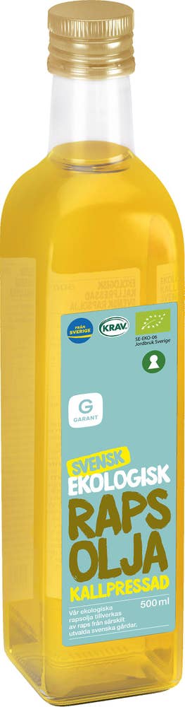Garant Eko Rapsolja Kallpressad EKO/KRAV