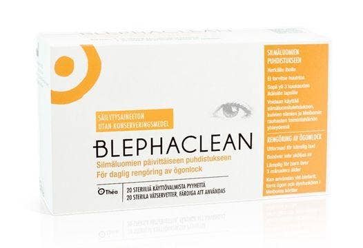 Blephaclean våtservetter, Våtservetter, 20 st