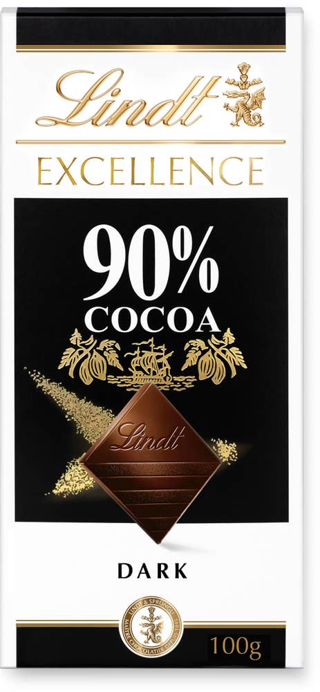 Lindt Excellence Mörk Chokladkaka 90%