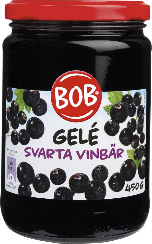 Ej sorterad Svartvinbärsgele BOB