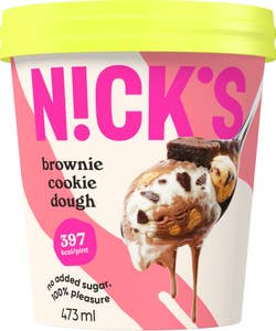 Nick´s Glass Brownie Cookie Dough
