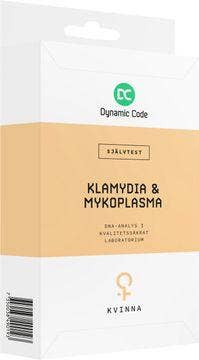 Dynamic Code Klamydia & Mykoplasma Kvinna, Test med självprovtagning, 1 st