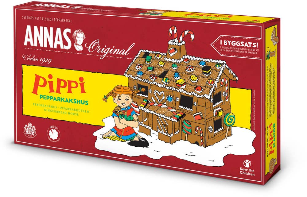 Annas Pepparkakshus Byggsats Pippi Annas