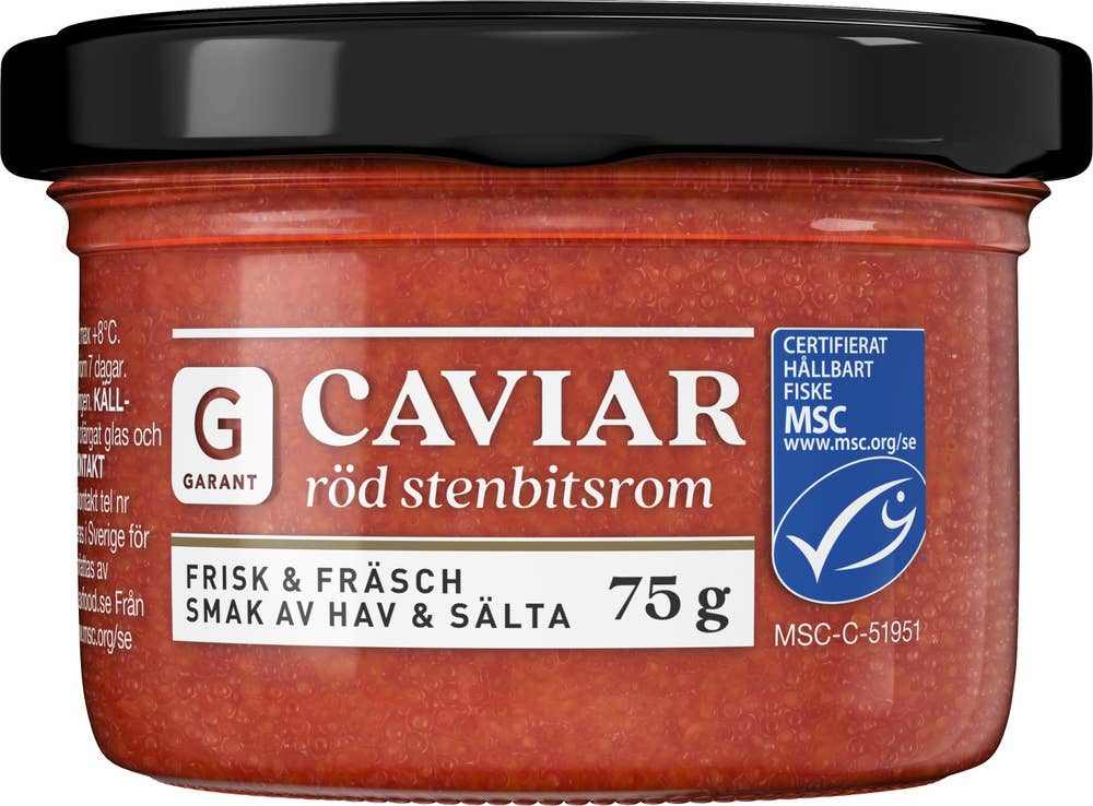 Garant Caviar Röd Stenbitsrom MSC