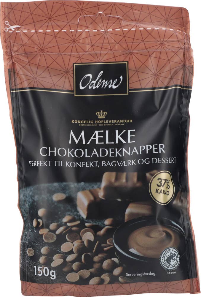 Odense Ljusa Chokladknappar