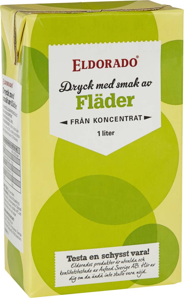 Eldorado Fläderdryck 1L
