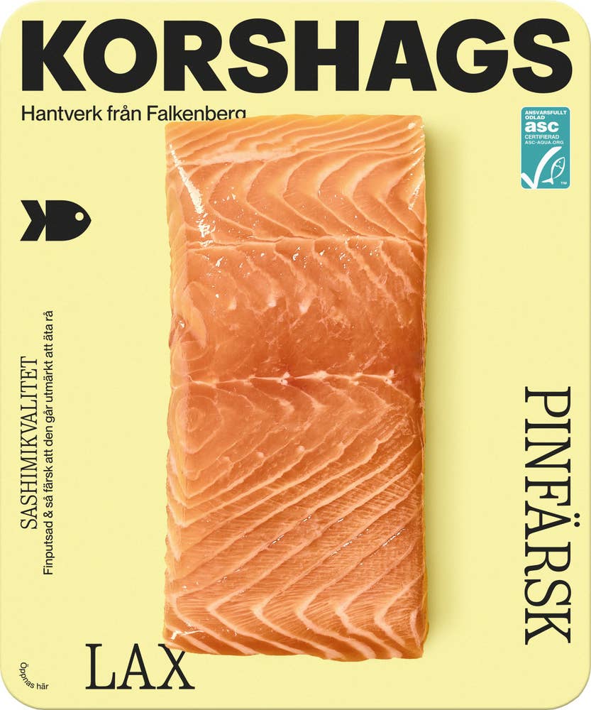 Korshags Pinfärsk Lax ASC