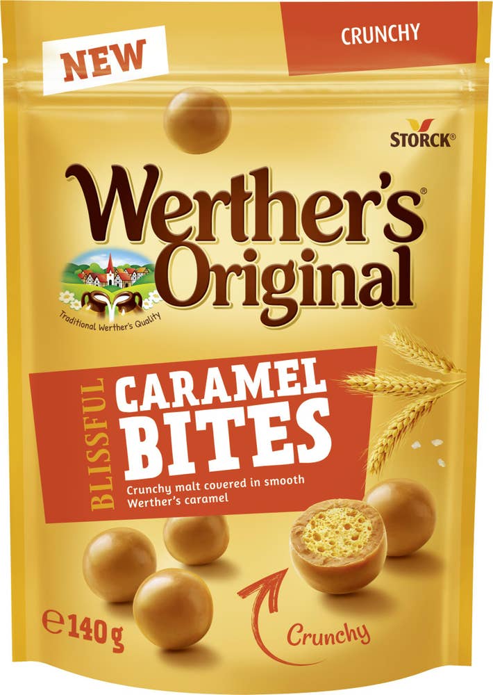 Werther's Original Blissful Bites Crunchy Malt