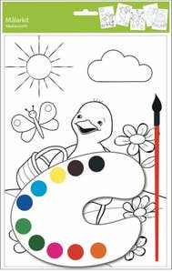 Hedlundgruppen Målarkit Vattenfärg Påskmotiv