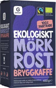 Garant Eko Bryggkaffe Mörkrost EKO/Fairtrade