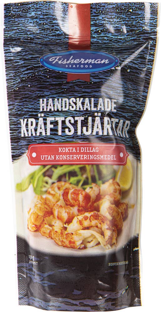 Fisherman Kräftstjärtar i Dillag Fryst 150g Fisherman