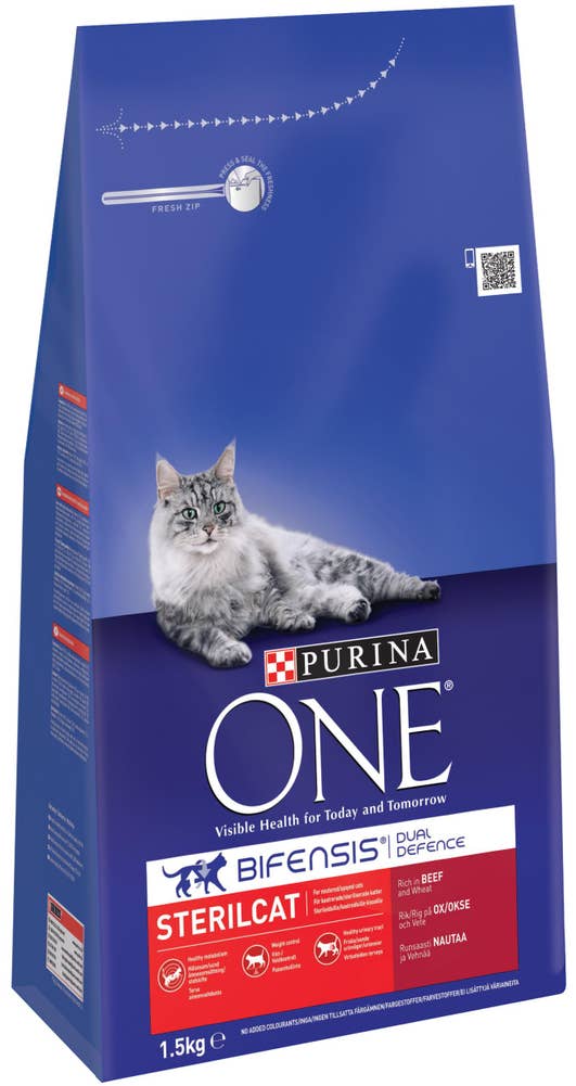 Purina ONE Torrfoder Oxkött Sterilcat Purina ONE