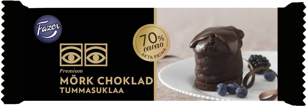 Fazer Konfektyr Bakchoklad Mörk 70% Premium