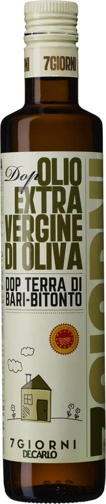 De Carlo 7 Giorni Puglia DOP Olivolja Extra Virgin