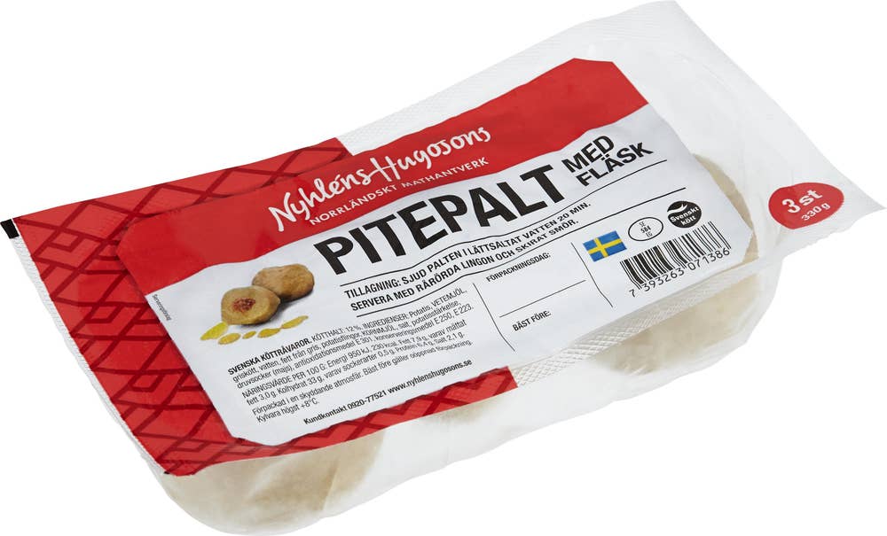 Nyhléns Hugosons Pitepalt med Fläsk