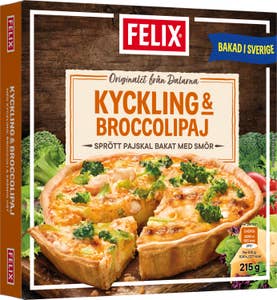 Felix Kyckling & Broccolipaj Fryst