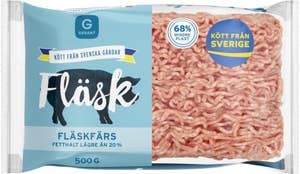 Fläskfärs 20%